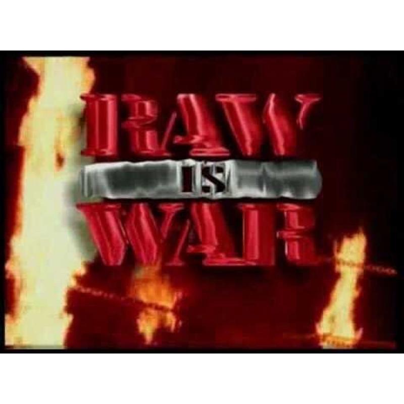 Wwe/ wwf raw is war 1999 DVDs