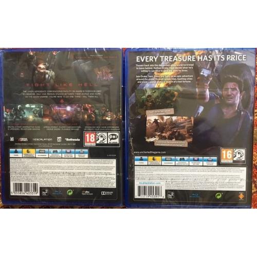 Ps4 Uncharted 4 n DOOM
