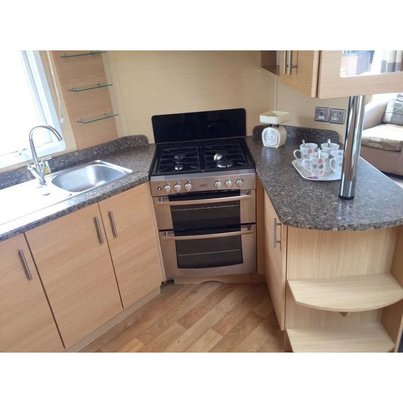 Stunning caravan holiday home for sale in beautiful borth