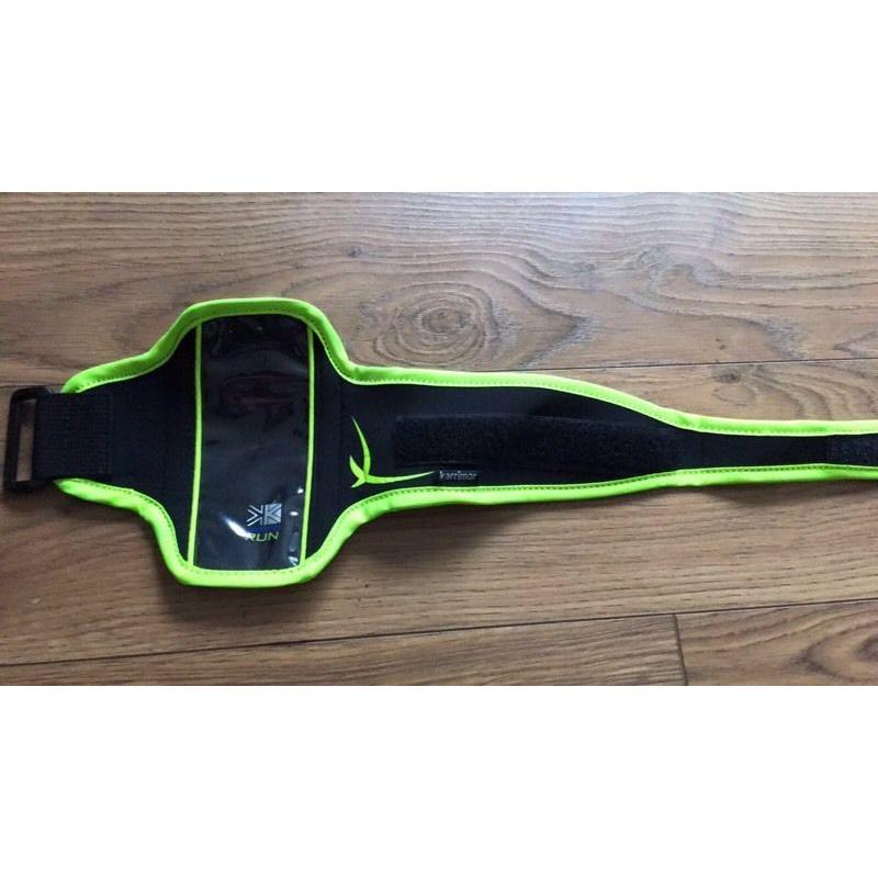 Running fitness phone armband! Hardly used! Karrimor RUN ! Lime colour!