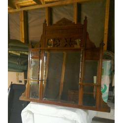 Ornate Victorian mirror