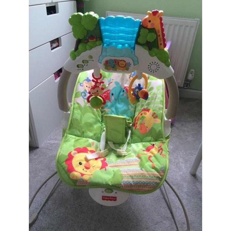 Fisher price rainforest bouncer