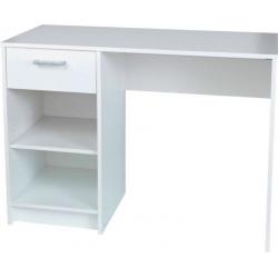 New 1 drawer dressing table desk--White