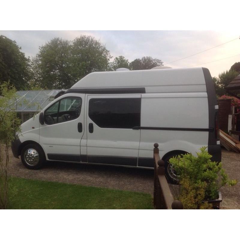 Vauxhall vivaro high top campervan /day van
