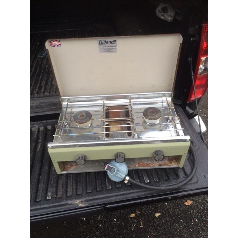 Retro 3 burner camping stove