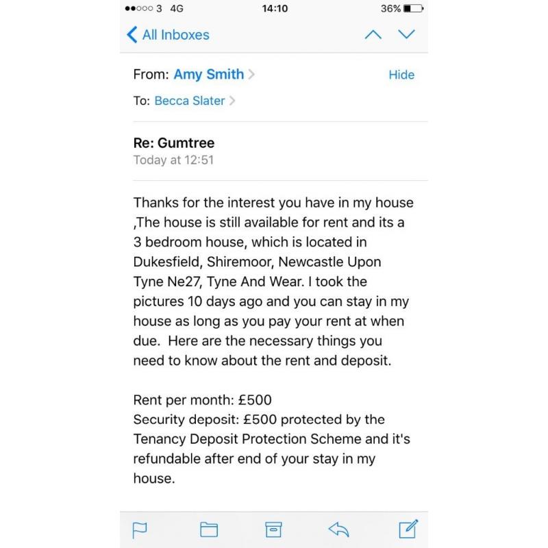 BEWARE - SCAM ALERT