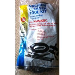 professional hoover vacuum cleaner Numatic VNP 180 come with a bag of brand new tool kit cleaner