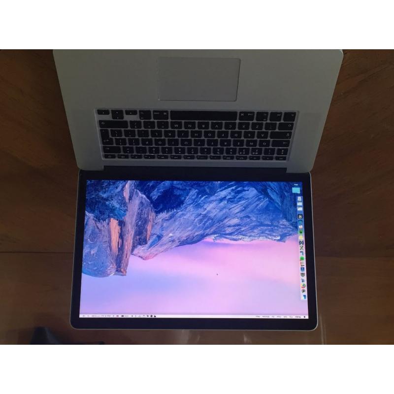 Apple MacBook Pro with Retina Display, Intel Core i7, 16GB RAM, 256GB Flash Storage, 15.4" Mid 2015