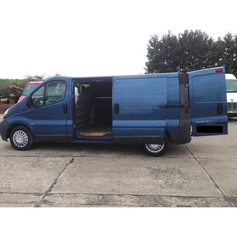 2006 Great Spec Vauxhall Vivaro 2900 DCi 100 with PSV