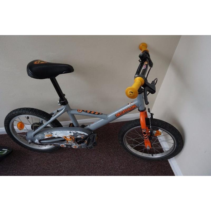 kids bike size 16