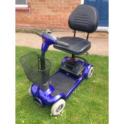 mobility scooter 4mp light weight boot scooter