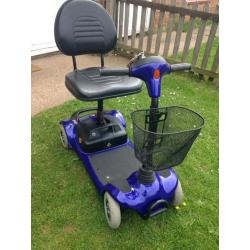 mobility scooter 4mp light weight boot scooter