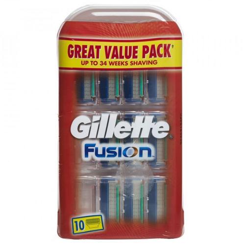 Brand new unpacked Gillette Fusion Razor Blades 10 Pack
