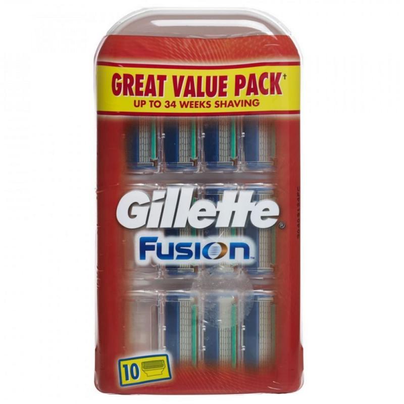 Brand new unpacked Gillette Fusion Razor Blades 10 Pack