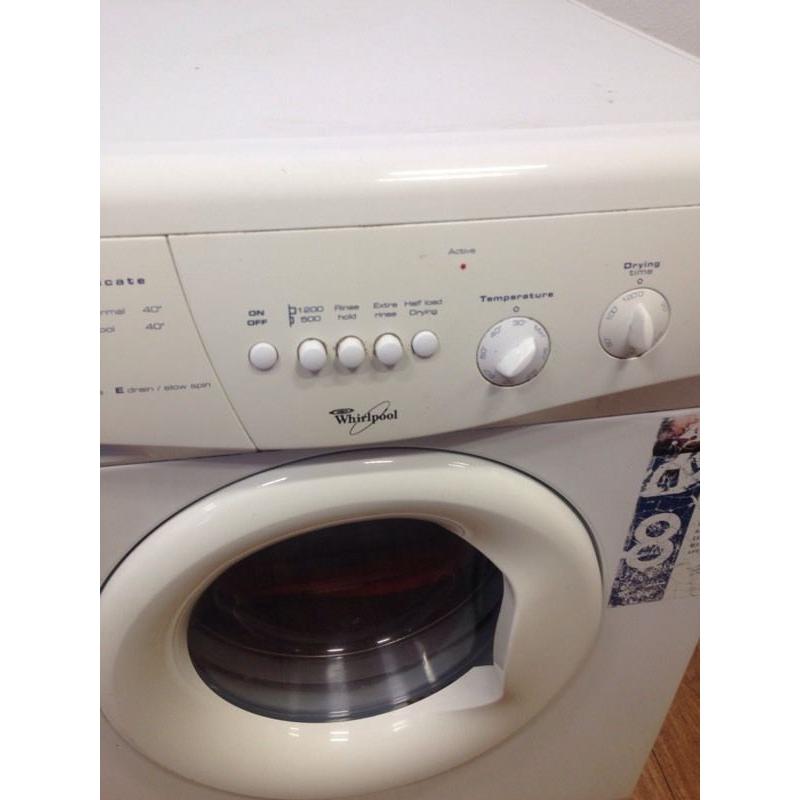 Whirlpool washer dryer
