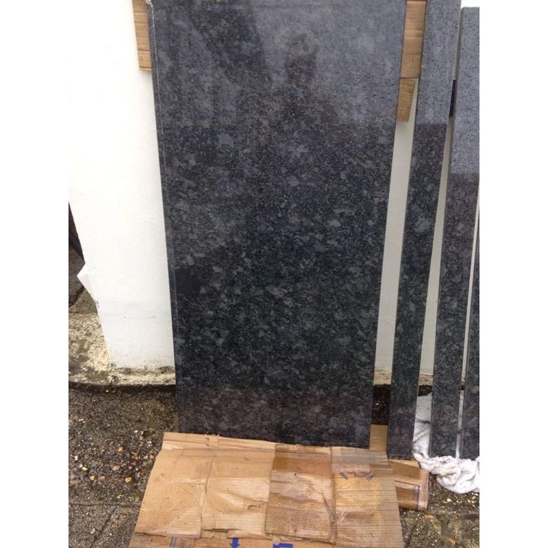 Black granite for worktop or fireplace