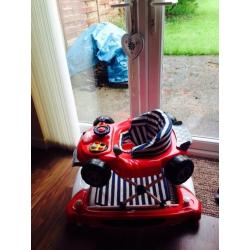 Car baby walker