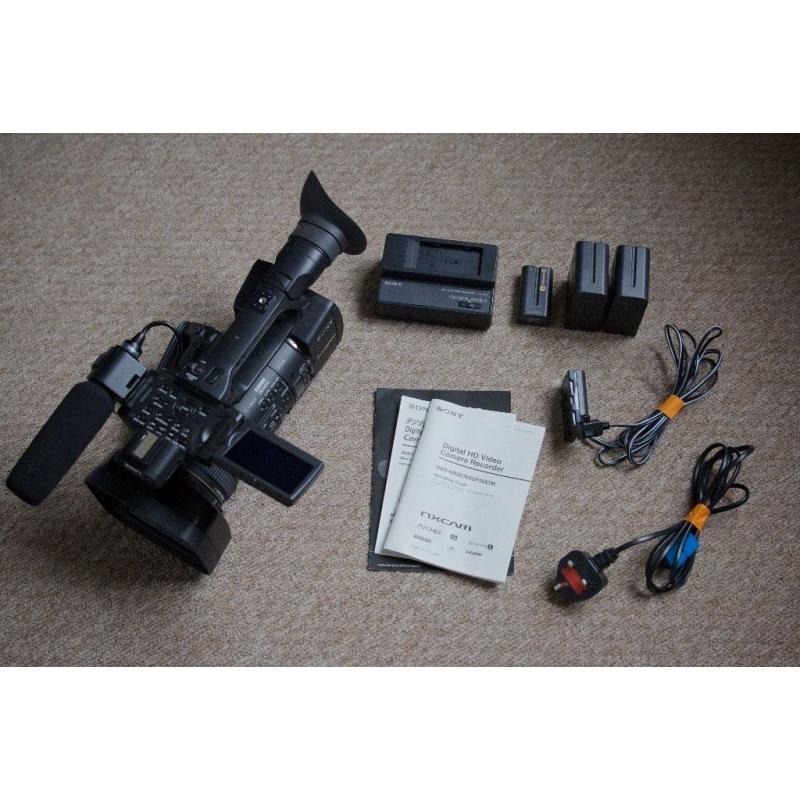 Sony HXR-NX5 Camcorder in Excellent Condition