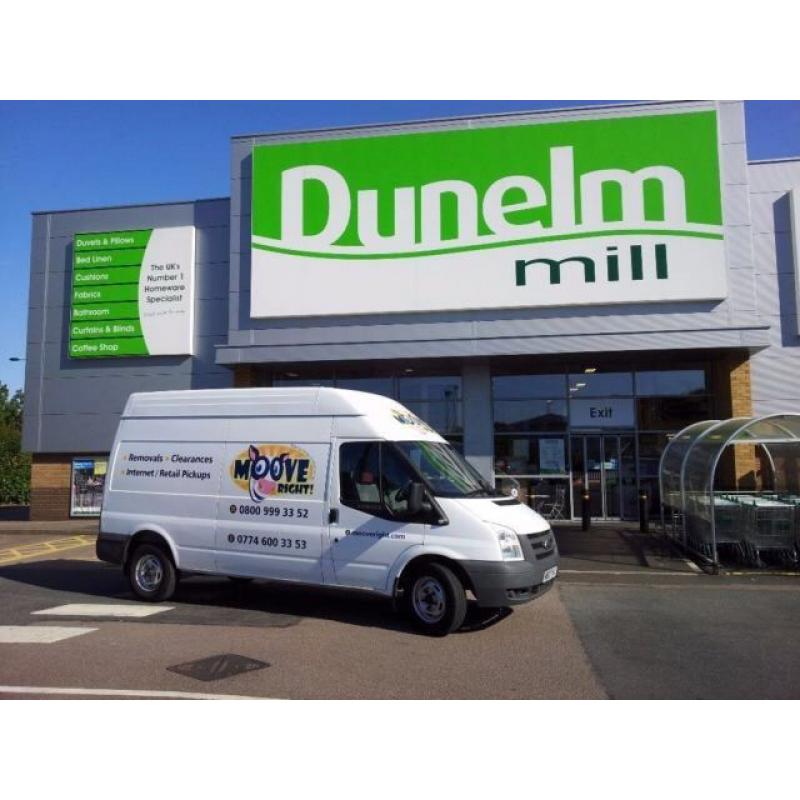 Man and Van Removals Service Hertford Hertfordshire - Moove Right!