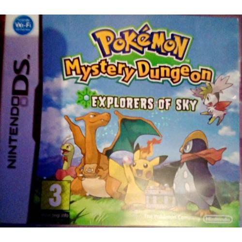 Pokemon Mystery Dungeon Explorers Of Sky Nintendo DS Very Good Condition