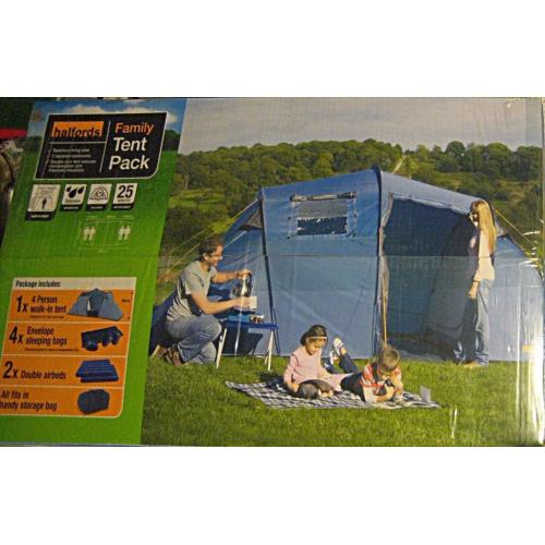 family tent pack