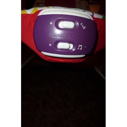 Baby bouncers with melody and vibration .kids toys , birthday gift used but good condition