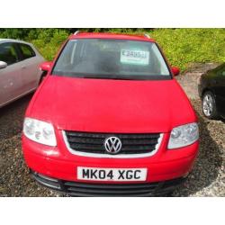 2004 VOLKSWAGEN TOURAN