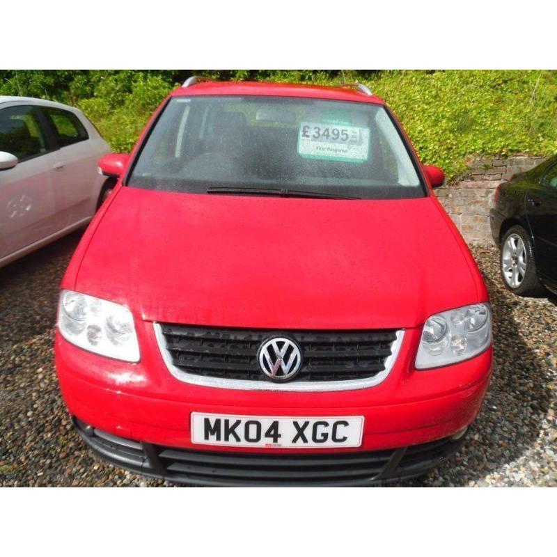 2004 VOLKSWAGEN TOURAN