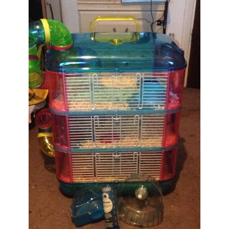 Hamster cage