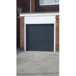 New Hormann sectional garage door
