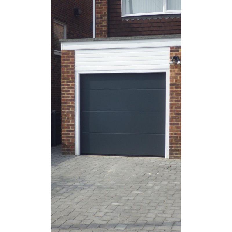 New Hormann sectional garage door
