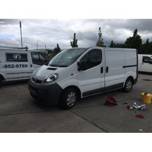 Vauxhall vivaro 2005