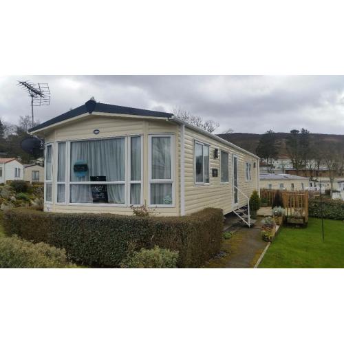 STATIC CARAVAN FOR SALE IN NORTH WALES - BRYNTEG PARK OPEN 12 MONTHS - LUXURY CARAVAN WITH HEATING