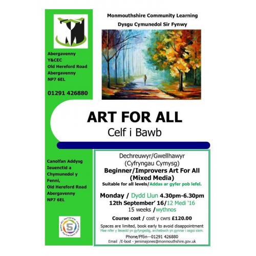 Art for All - Art Classes in Abergavenny