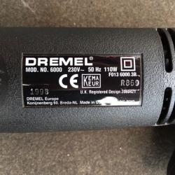 DREMEL 6000-01 CONTOUR SANDER KIT 240V