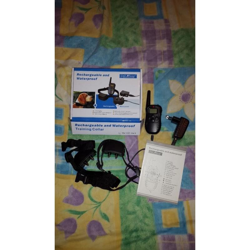 Dog Trainer 100 Level of Vib/Shock Beep LCD Remote Control Dog Training/ Anti Bark Dog Collar