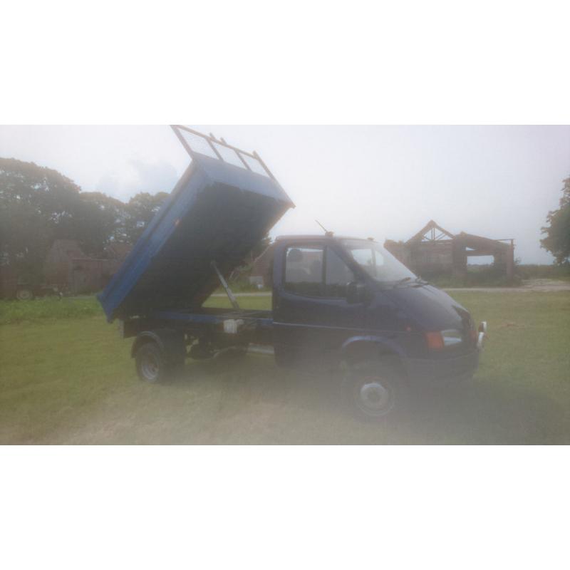 Ford Transit Tipper County Spec 4X4 (Must Look)