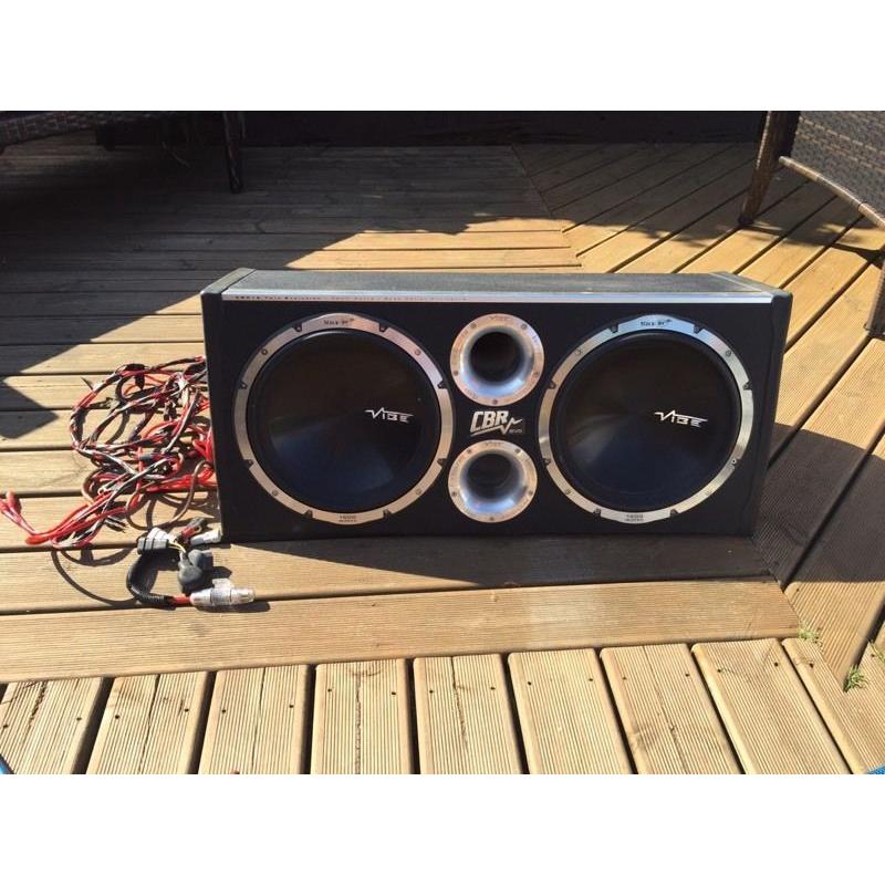 Vibe subwoofer 3200Watt twin evolution - great condition