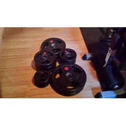 Heavy Duty Power Rack + Lat&Low Attachment + Incline/Decline Bench + Weights