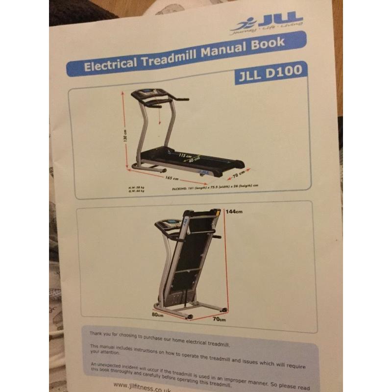 JLL electrical Treadmill for sale
