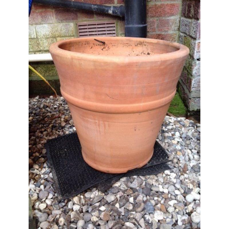 Large Terracotta Plant Pot - Suitable for plants up to and including small tree