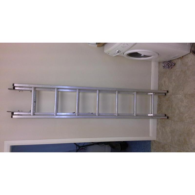 New used aluminum ladders 7 step hardly used