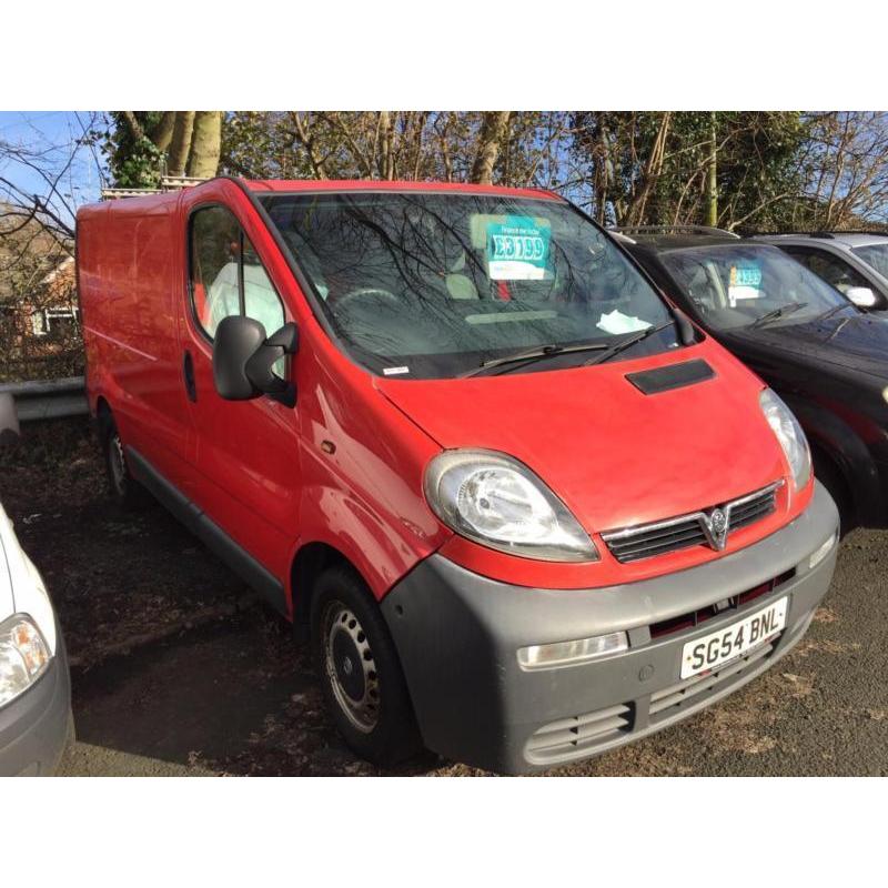 Vauxhall Vivaro TAKEN IN P/X A CHEAP WORK HORSE NO VAT !
