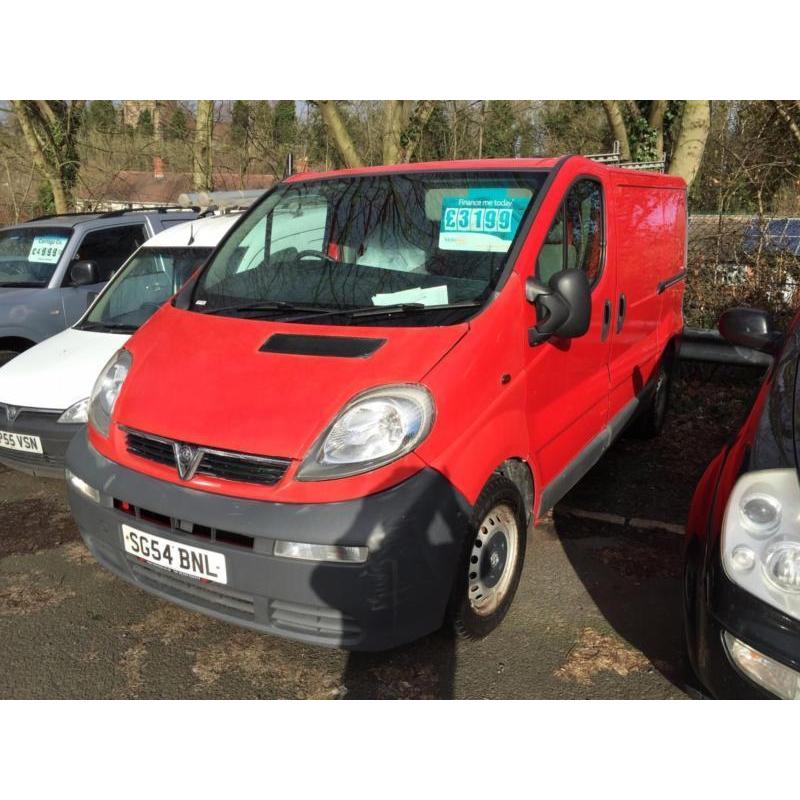 Vauxhall Vivaro TAKEN IN P/X A CHEAP WORK HORSE NO VAT !