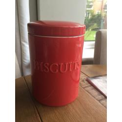 Biscuit jar