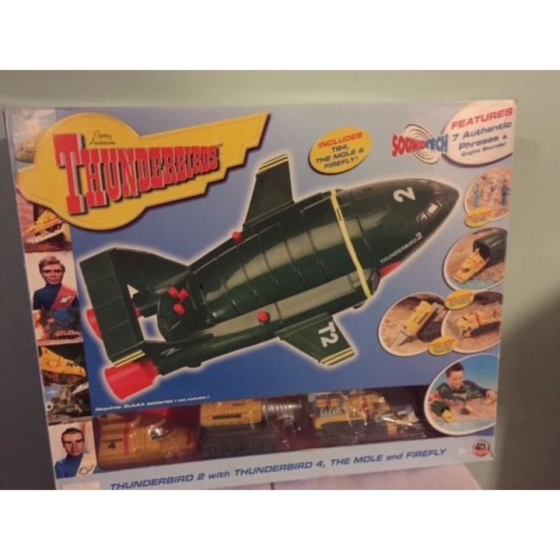 Thunderbirds T2 & Thunderbird 4, The Mole and Firefly 40th Anniversary Edition