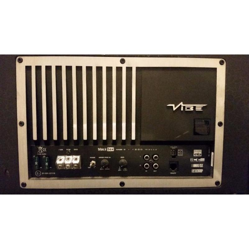 VIBE CBR 12" TWIN EVO V2 SUBWOOFER 3200 WATTS