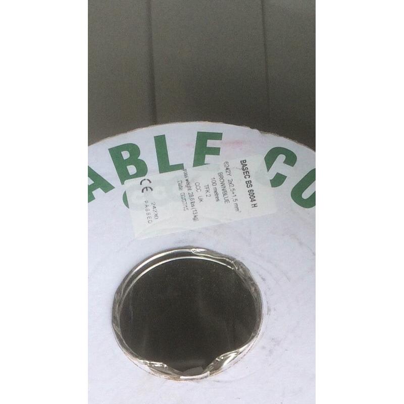 2.5mm electrical cable 100m drums x4 **Now Sold**