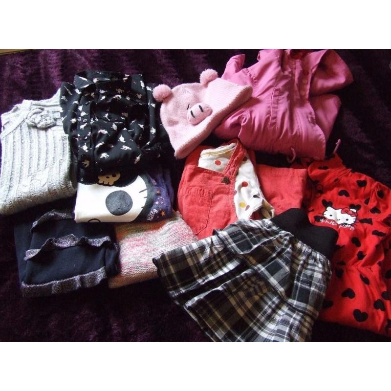 Bundle of girls clothes age 5-6