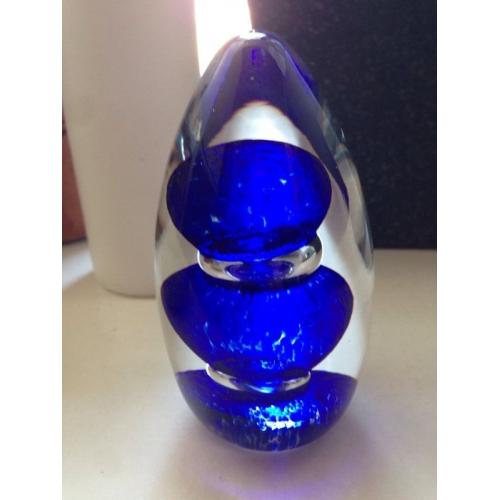 Stunning Glass 'Topiary' Paperweight by Wedgwood